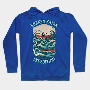 Kraken Kayak Expedition - Conquer the Seas with Courage! Hoodie